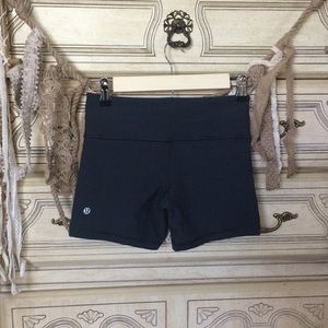 Lululemon dark charcoal shorts